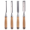 4Pcs Wood Chisels Tool Set for Carpenter 6/12/18/24mm 1