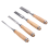 4Pcs Wood Chisels Tool Set for Carpenter 6/12/18/24mm 3