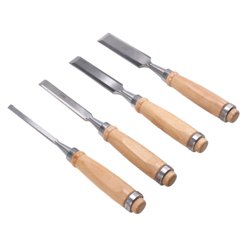 4Pcs Wood Chisels Tool Set for Carpenter 6/12/18/24mm 2