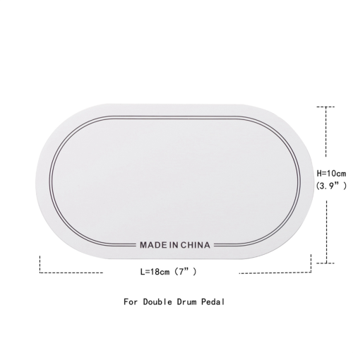 Drum Patch,Drum Head Drum Percussion Instrument White 10 X 18cm 2