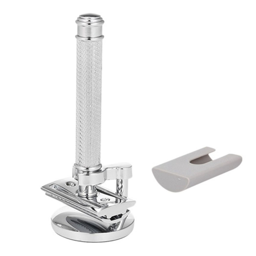 Silver Adjustable Double Edge Classic Safety