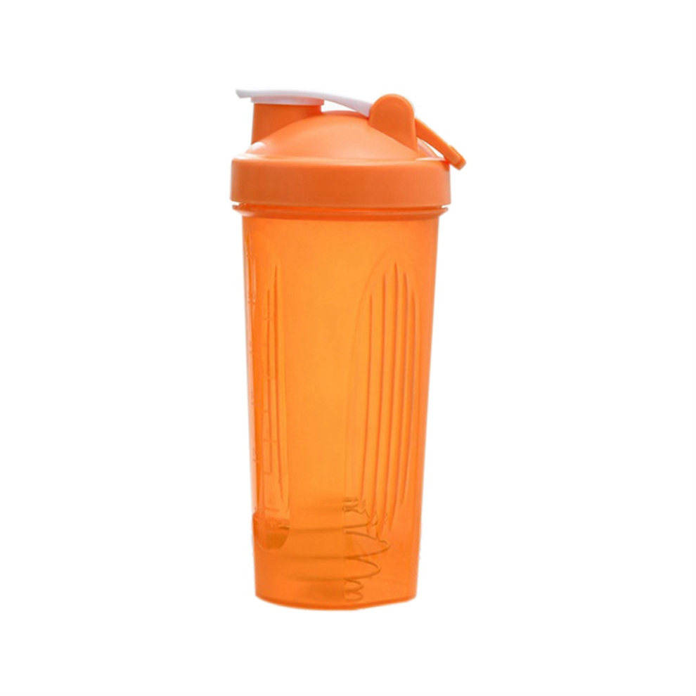 Orange Shaker Cup Sports Portable Convenient Stirring Cup