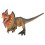 Dilophosaurus Model Figurine Children Dinosaur 5