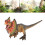 Dilophosaurus Model Figurine Children Dinosaur 11