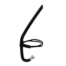 Swimming Training Beginners Wet Underwater Breathing Tube (Black)