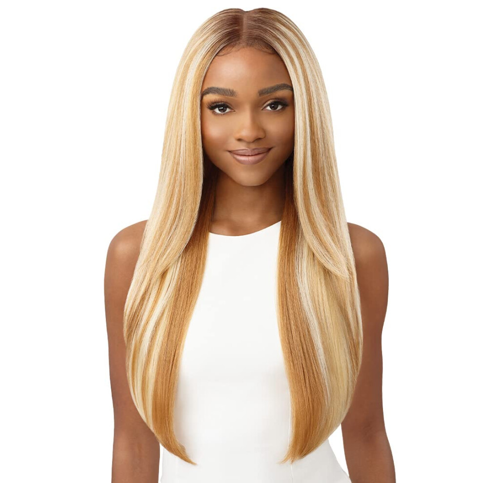 Buiten Outre Perfect Hairline 13X6 Hd Lace Front Wig Tatienne (Drf Cherry Wine)