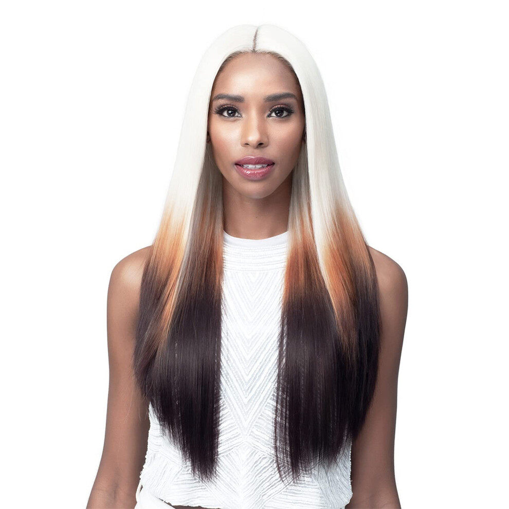 Bobbi Boss Unisex Not,Specified Hd Lace Front Wig Medifresh Truly Me 5"""" Deep Lace Part Mlf590 Jamie (Hl613/627)