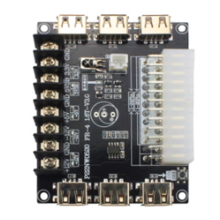 24 Pins ATX Netzteil Breakout Board Modul Adapter Stecker