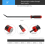 Multi-Function Long Pry Tire Crowbar Strike Cap Nail Puller 8 Inch 4