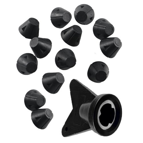 12 PCS Replacement Spikes For 5MM Threaded 16mm