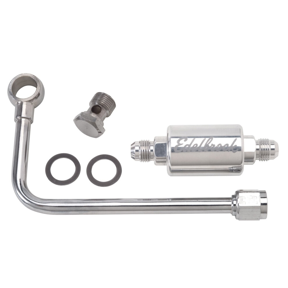 Edelbrock 8131 Chrome Fuel Line