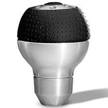 MOMO Airleather Aluminum Shift Knob Black