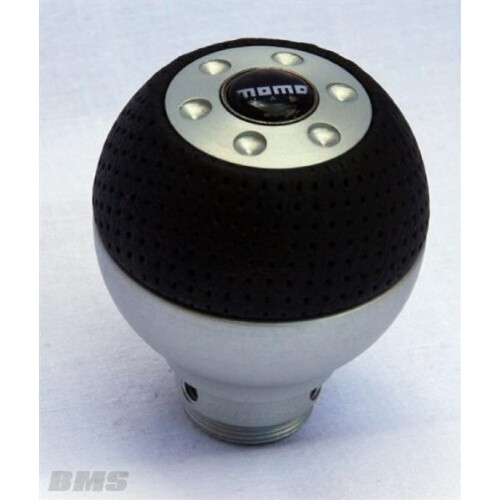 MOMO Airleather Aluminum Shift Knob Black 2