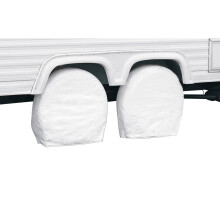 Classic Accessories Over Drive RV Wieldekkingen, Wielen 37"-41" Diameter (bus), 9.25" Bandbreedte, Sneeuwwit
