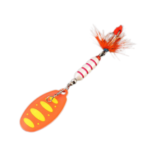 Hand-Cranked Copper Column Three Hook Bait Yellow Dot
