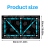 Football Footstep Training Mat, Non-Slip Footstep Training Mat, A 7