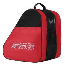 Rollschuhtasche Rollschuhaufbewahrung Handtasche Rollschuhtasche Rot