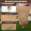 2PCS Winter Burlap Plant Cover Bag with Drawstring 6