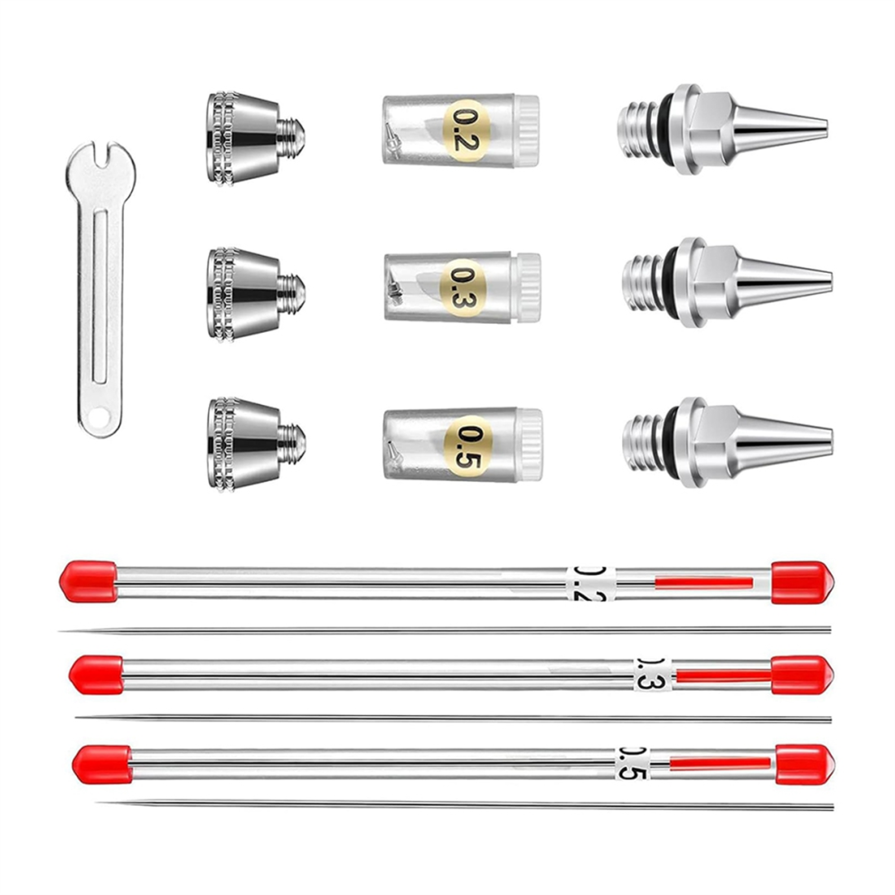 Airbrush Sprayer Cleaning Repair Tool Kit 4851612508660