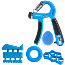 Handgelenktrainer Fitness 5-teiliges Set Blau