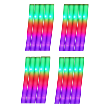 LED-Leuchtstäbe, bunte RGB-Leuchtstäbe aus Schaumstoff, Cheer Tubes