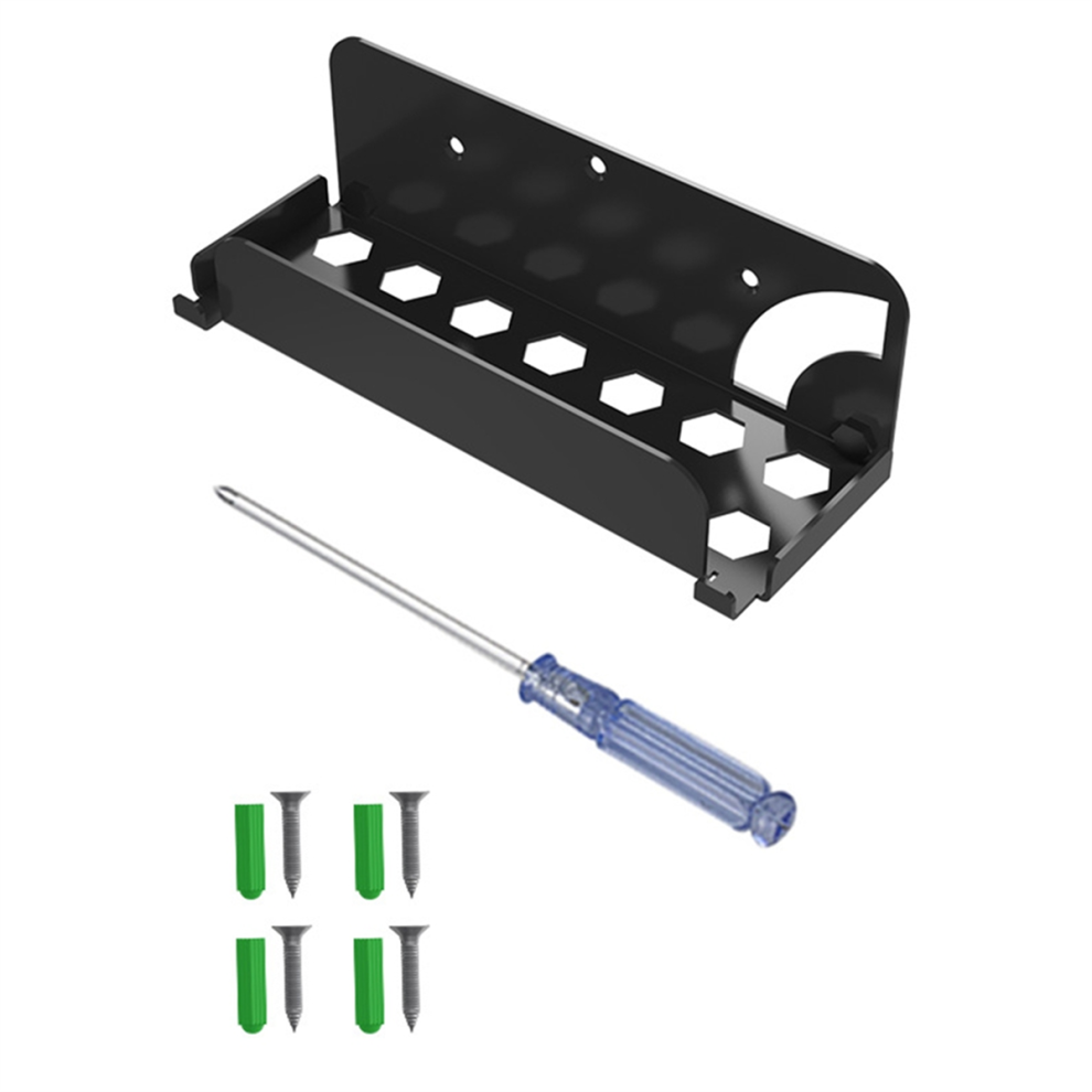 Fit for Switch/ Host TV Box Wall Mount Storage Black-image-OPC-PJY7M22-NEW