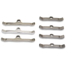 Moroso 68516 Chromen ventieldophouderlipjes - Set van 7