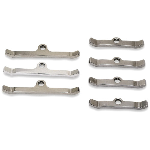 Moroso 68516 Chromen ventieldophouderlipjes - Set van 7