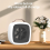 Tragbarer Raumheizer, Mini-Desktop-Warmluftventilator mit Griff (EU) 7