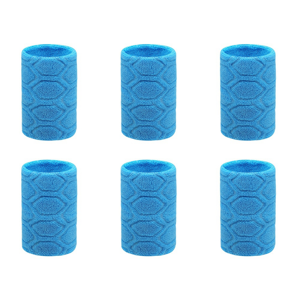 Blue Elastic Wristband Support Basketball Wrist Brace Wraps Lake