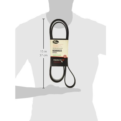 Gates K080922 Micro-V Serpentine Drive Belt 2
