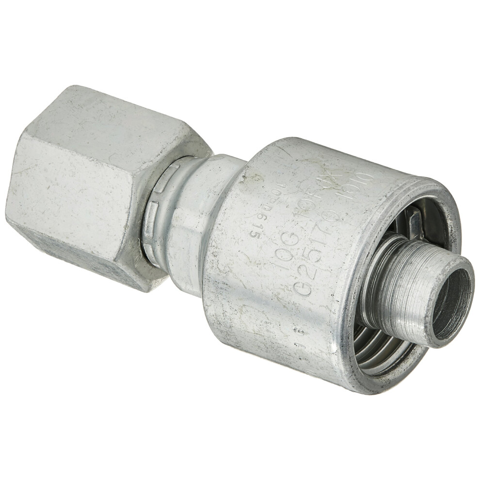 Gates G25170-1010 Female Jic 37 Flare Swivel (Megacrimp) 072053171815
