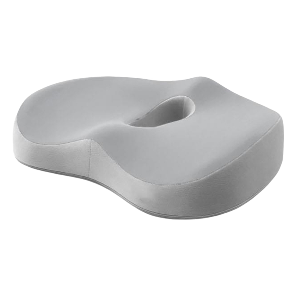 Memory Foam Pillow Cushion Chair Cushion Protection Hip Gray 4854137562070