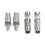 Guitar Bridge 6-String Electric Guitar Bridge Silver 7