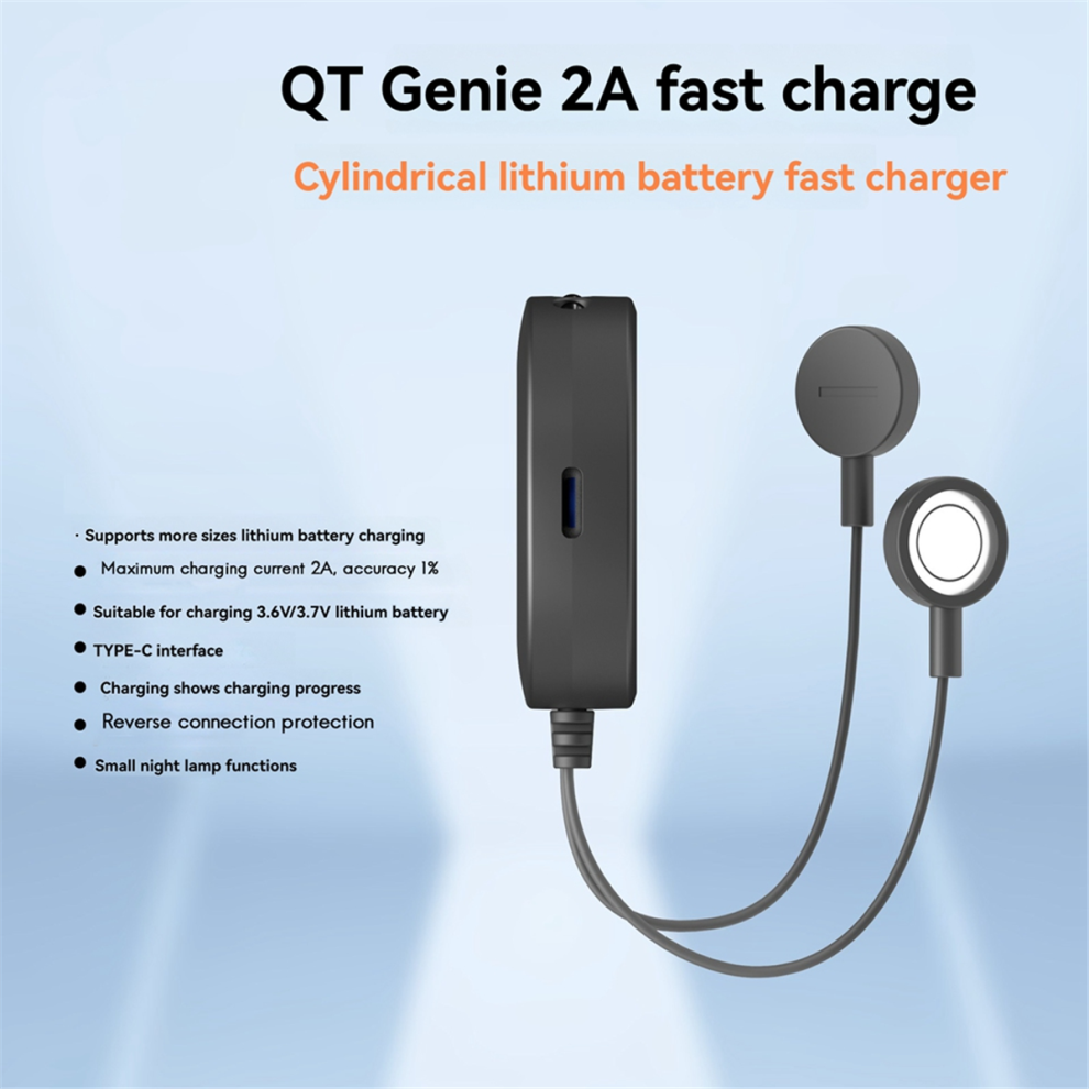 Li-Ion Battery Charger For 18650/20700/21700/26650 Li-Ion Batteries 4851612511462