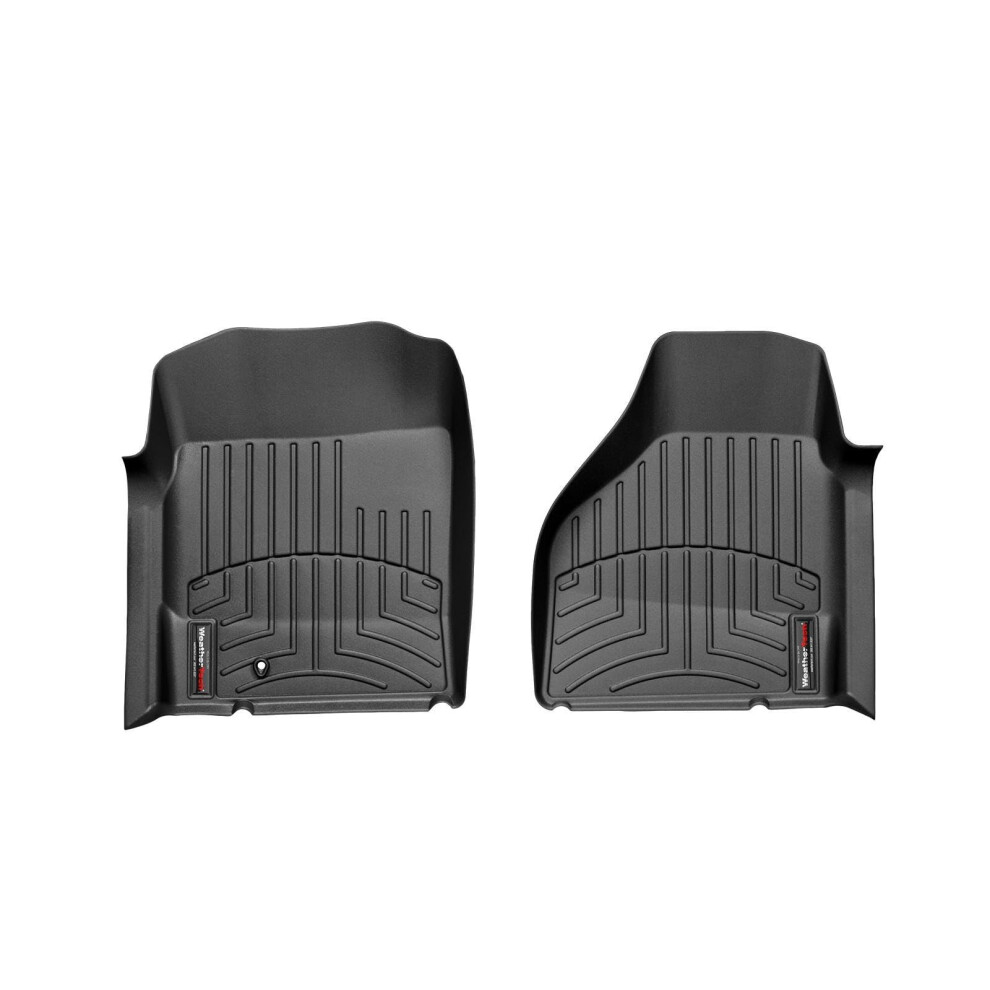 Weathertech Custom Fit Floorliners For Dodge Ram Truck 1500 Ram Truck 2500/3500-1St Row (440121) Black 743281475753