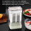 1100ml Yogurt Filter and Strainer Fine Mesh Transparent Box 5