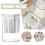 1100ml Yogurt Filter and Strainer Fine Mesh Transparent Box 7