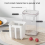 1100ml Yogurt Filter and Strainer Fine Mesh Transparent Box 3