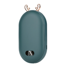 2 in 1 Taschen-Handwärmer Akku 5200mAh Handwärmer Grün