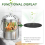 Compost Bin Filter, 6.7 Inch Filters for Kitchen Compost Bucket Home 3