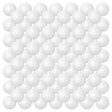 100pcs Pong Balls 40mm Beer Balls Bulk Washable Small Game Balls