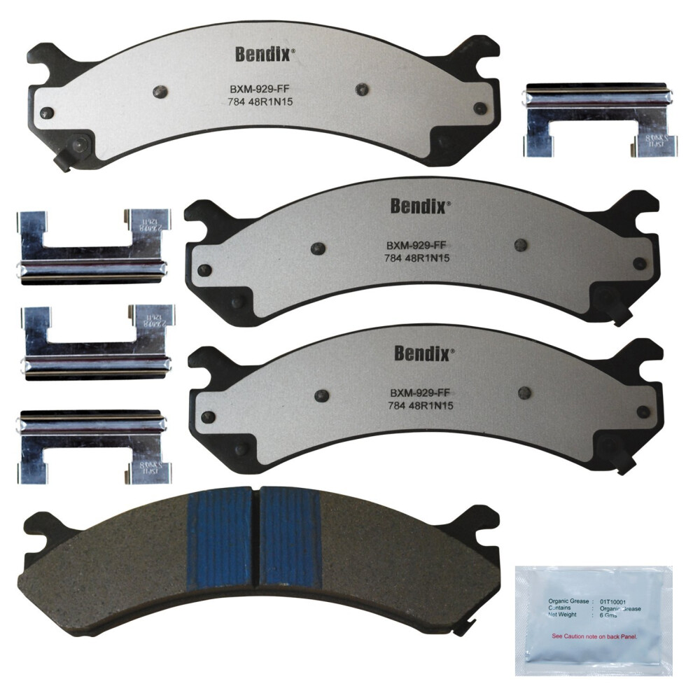 Bendix Fleet Metlok Mkd784fm Front Brake Pads For Select Models Deville Dts Avalanche 2500 Express 3500 4500 Cargo Pasajeros Silverado 1500 Hd Classi 887243236492
