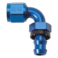 RUSSELL Edelbrock 624150 90 graden Twist-Lok slanguiteinde
