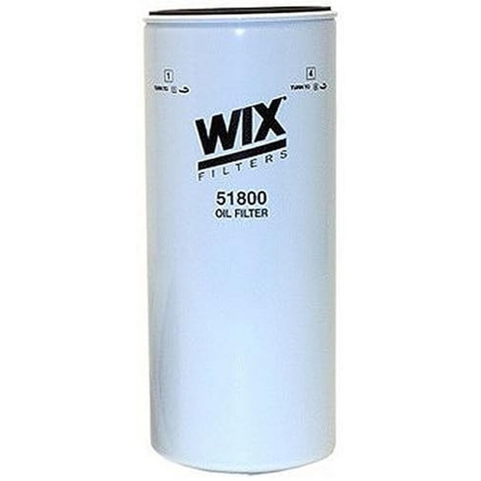Wix Spin-On Lube Filter Black 765809518001