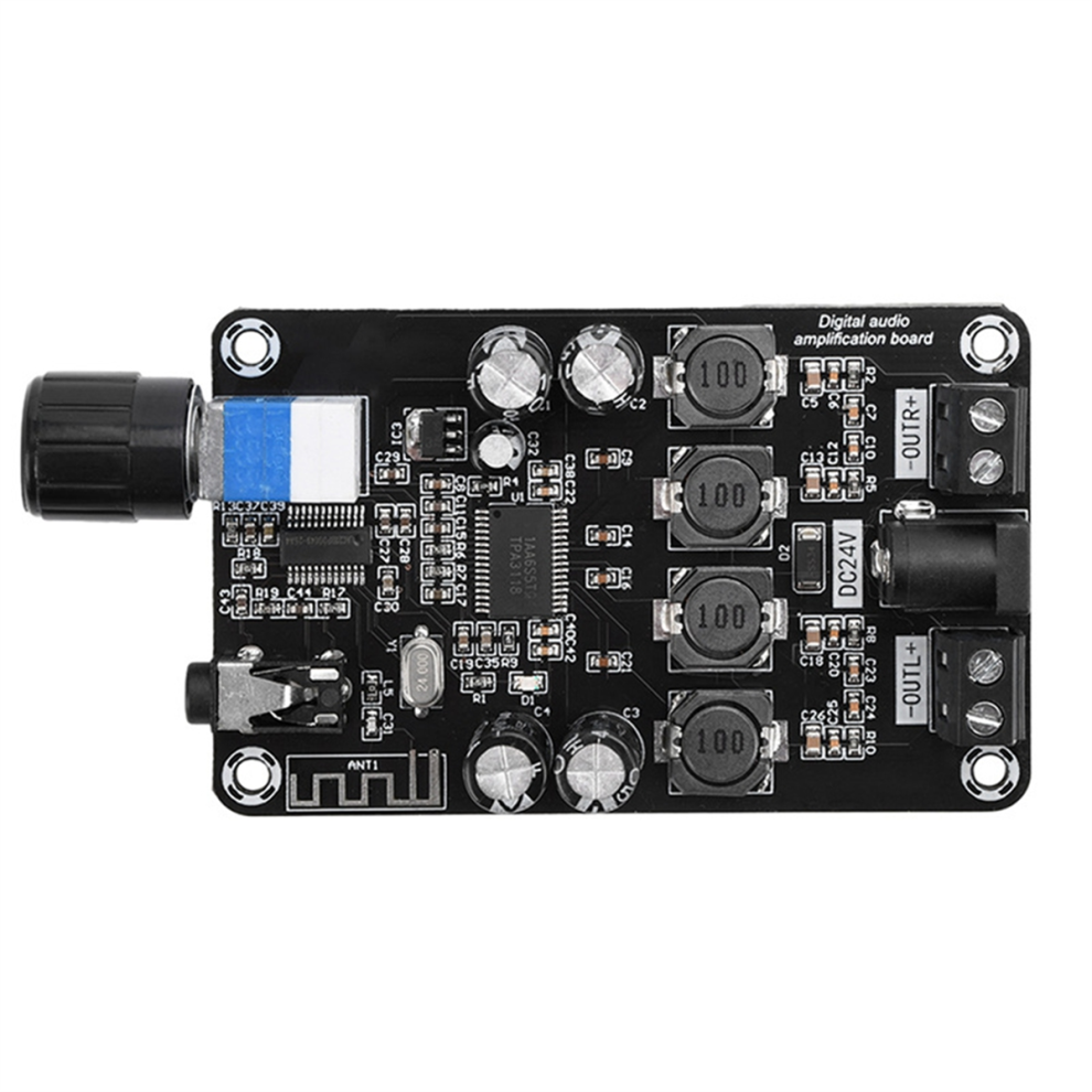 Dc12v-24V Class D Amplifier Module 50Wx2 Hifi Stereo Bluetooth 5.0 4851612525223