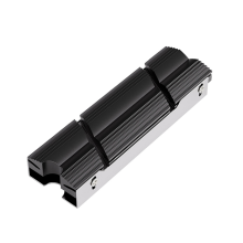für PC M2-9 mit Thermal-Silikon-Pad Solid State Kühlkörper Schwarz