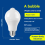 4PC E27 LED Motion Sensor Bulb LED Lamp PIR Sensor Light 9W 5