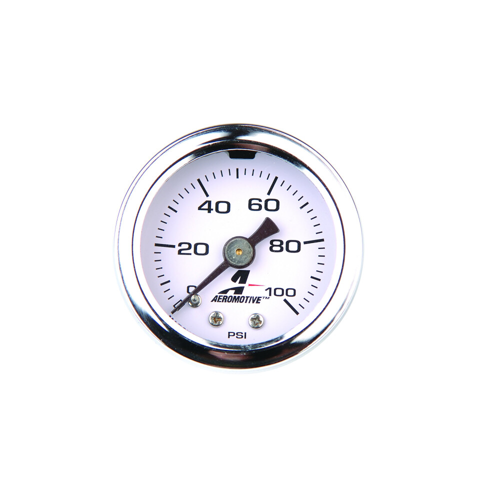 Aeromotive 15633 Fuel Pressure Gauge 0 to 100 psi