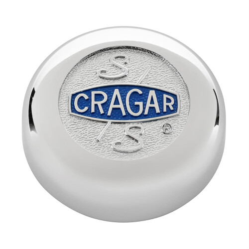 Cragar 09090 Cragar S/S Logotyp Flat Center Cap